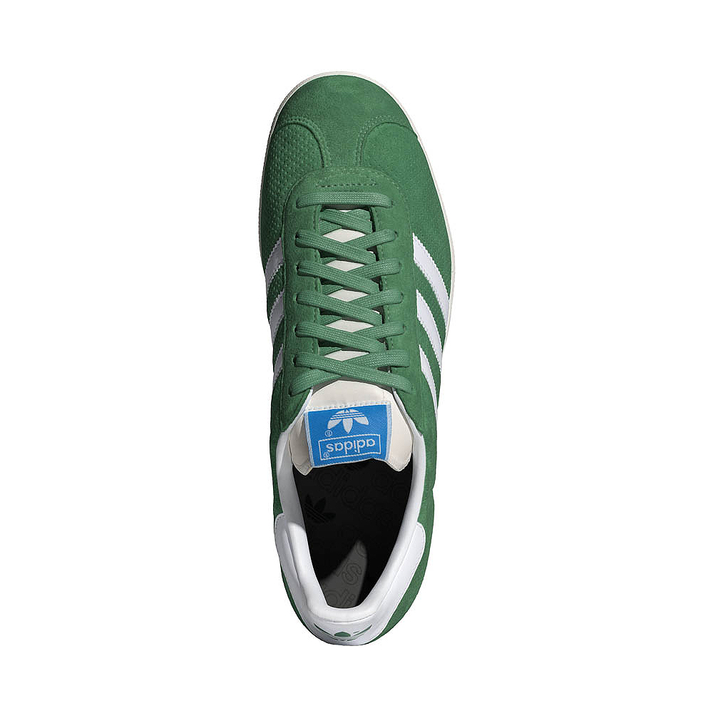 Mens adidas Gazelle Athletic Shoe - Preloved Green / Cloud White / Core ...