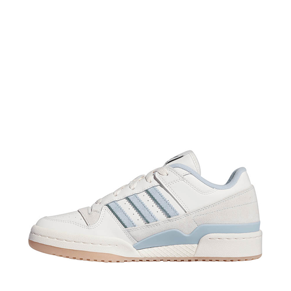 Womens adidas Forum CL Low Athletic Shoe Cloud White / Wonder Blue