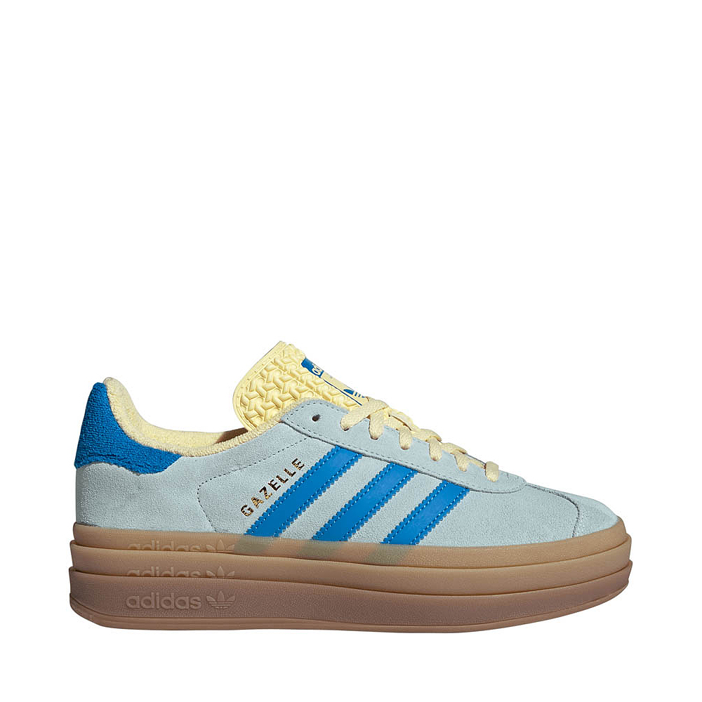 Womens adidas Gazelle Bold Athletic Shoe - Almost Blue / Bright Blue ...