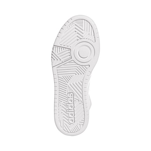 alternate view Womens adidas Hoops Mid 3.0 Athletic Shoe - White / Dash GreyALT3