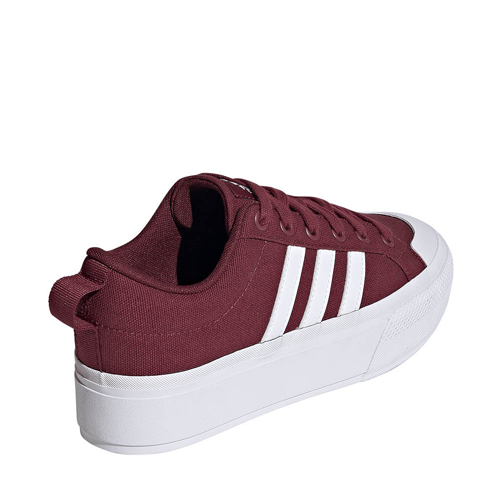 Womens adidas Bravada 2.0 Platform Athletic Shoe Shadow Red Journeys