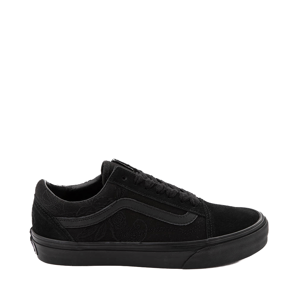 Old school vans all black hotsell