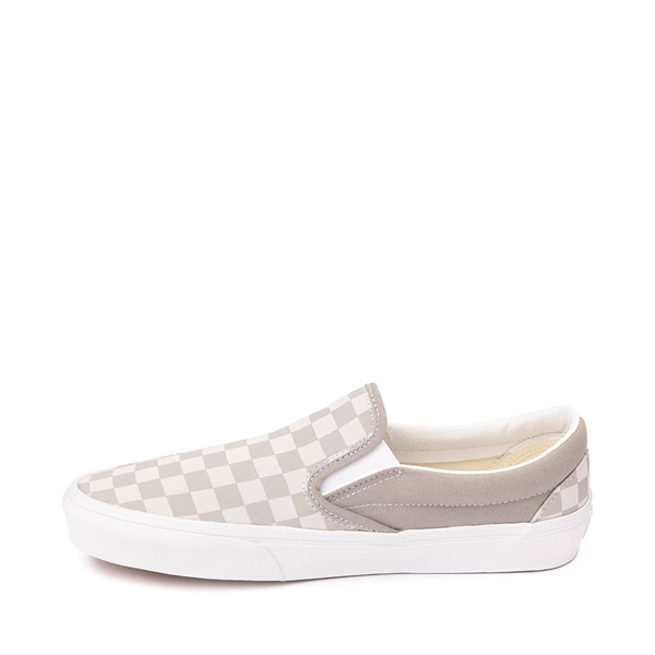 alternate view Vans Slip-On Checkerboard Skate Shoe - Atmosphere / WhiteALT1