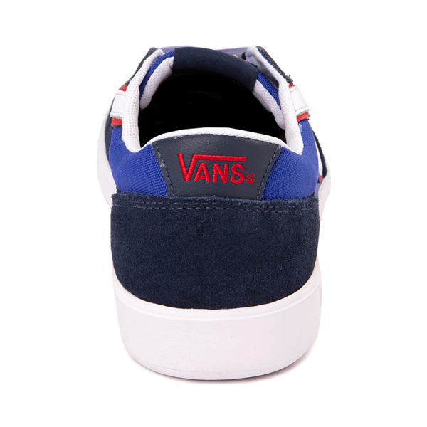 Navy blue and red vans hotsell