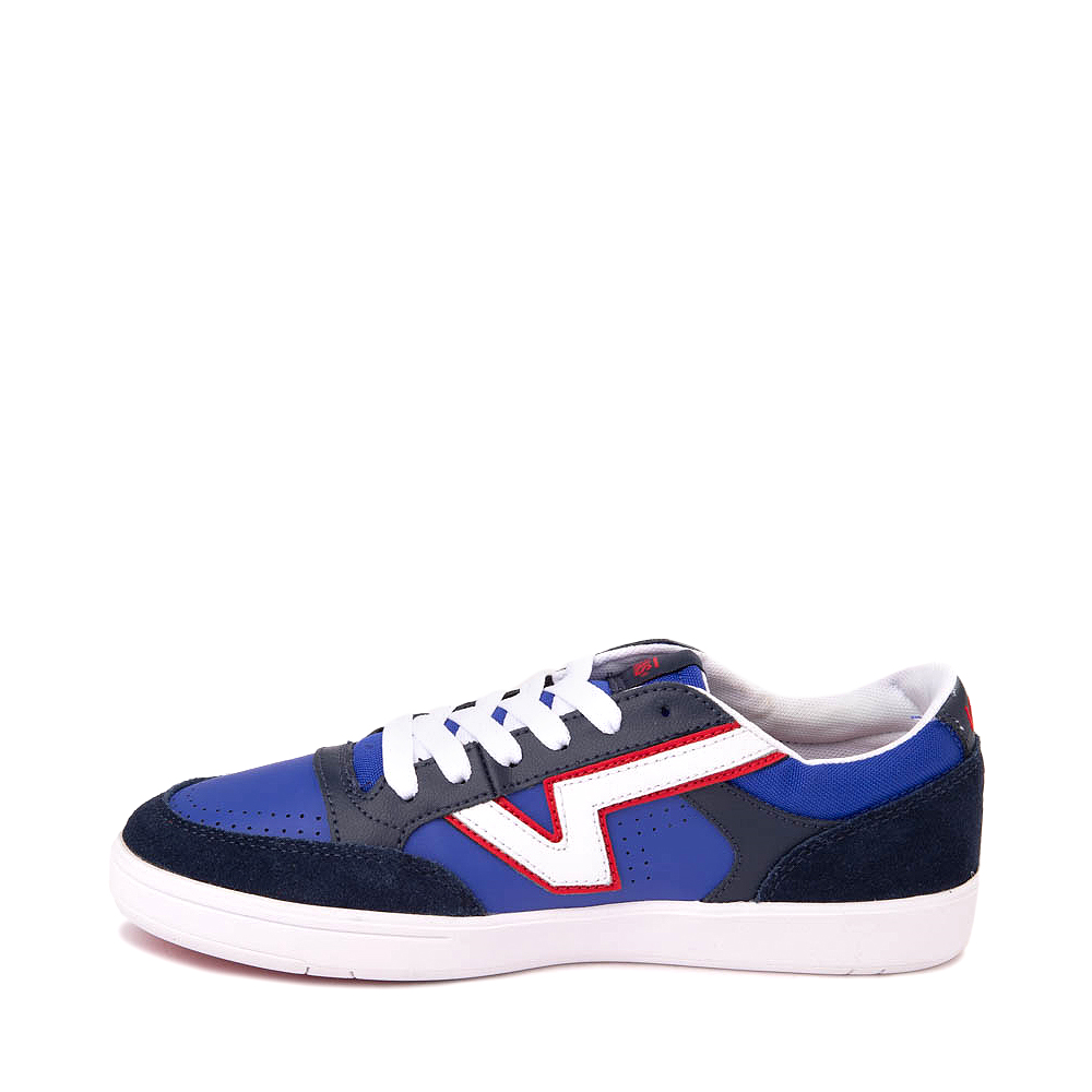 Vans Lowland ComfyCush® Skate Shoe - Navy / White / Red
