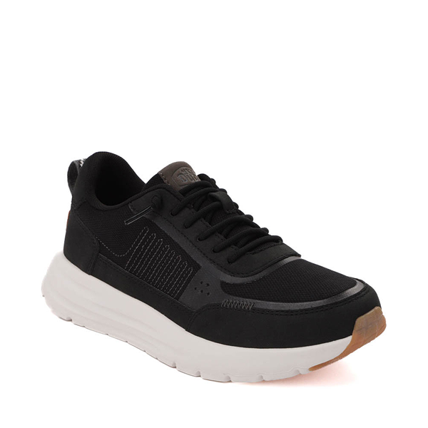Womens HEYDUDE Sirocco Alta Slip-On Sneaker - Black / White