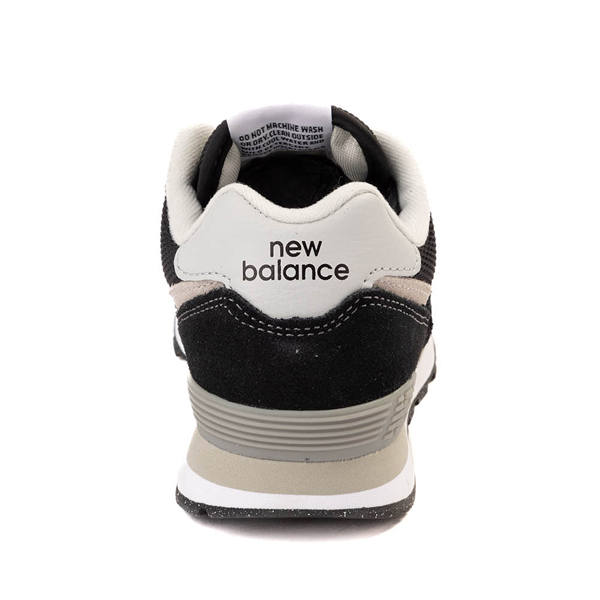 alternate view New Balance 574 Athletic Shoe - Little Kid - Black / WhiteALT4