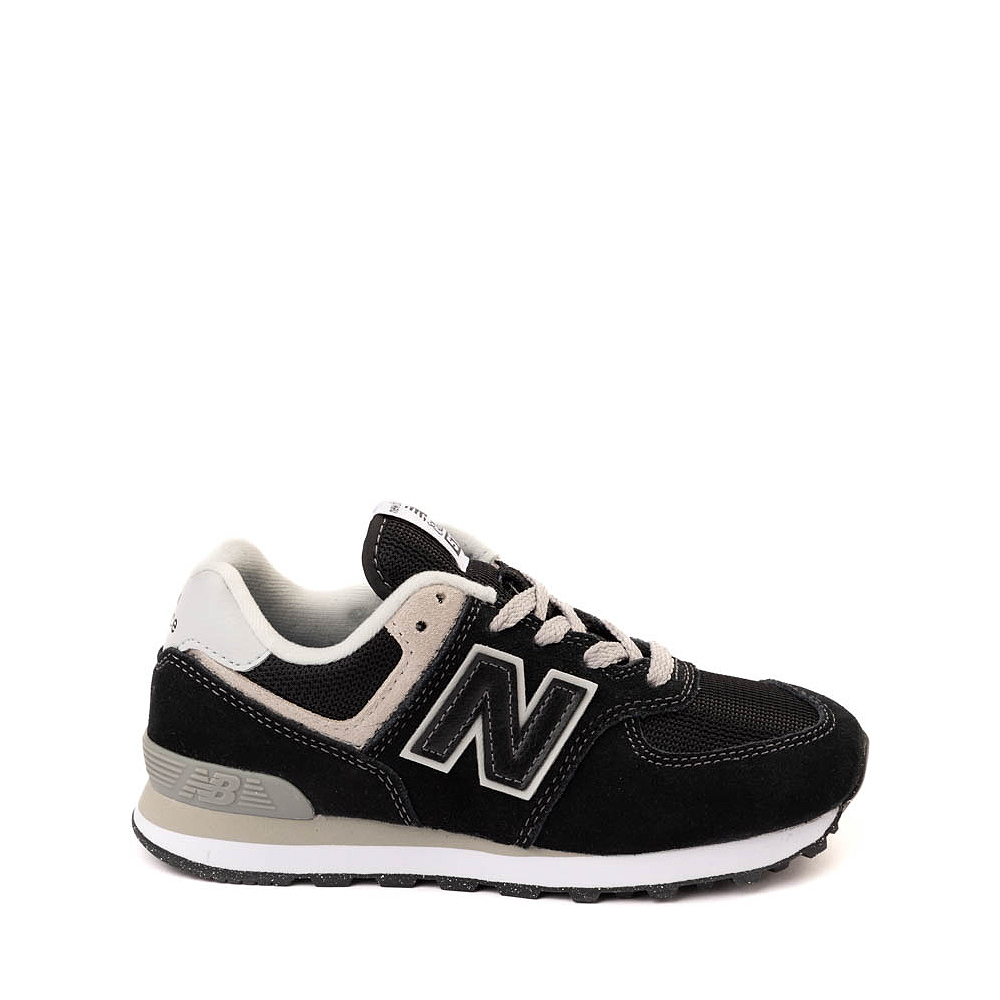 New Balance 574 Athletic Shoe - Little Kid - Black / White