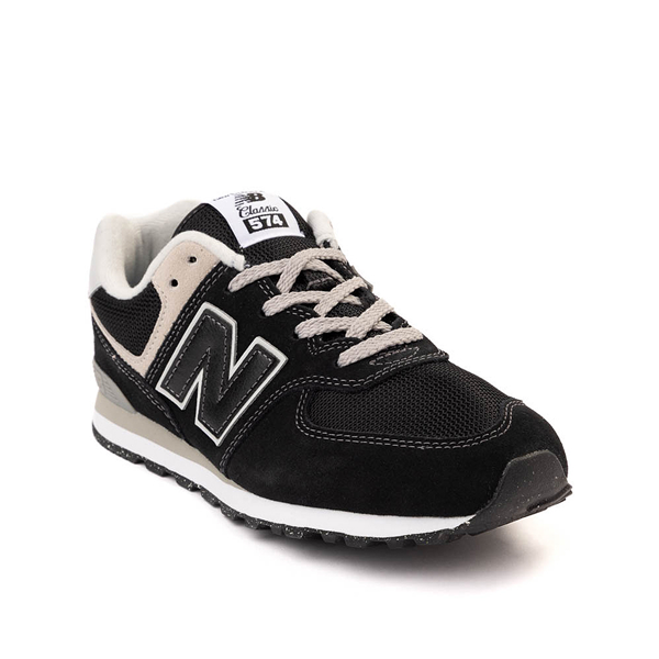 New Balance Kids 574 Black White