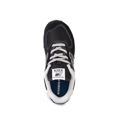 New Balance 574 Athletic Shoe - Big Kid - Black / White