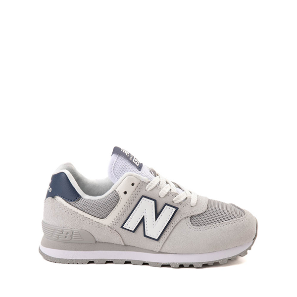 New Balance 574 Athletic Shoe - Little Kid - Brighton Grey / Navy