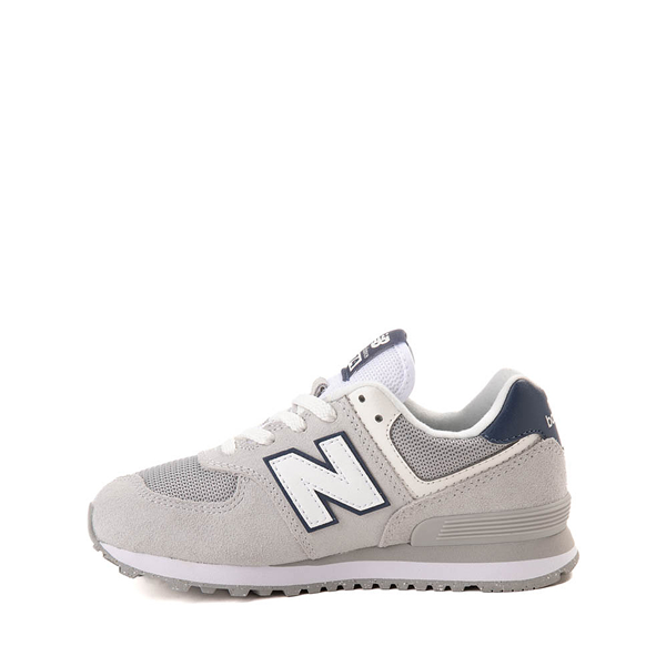 alternate view New Balance 574 Athletic Shoe - Big Kid - Brighton Grey / NavyALT1