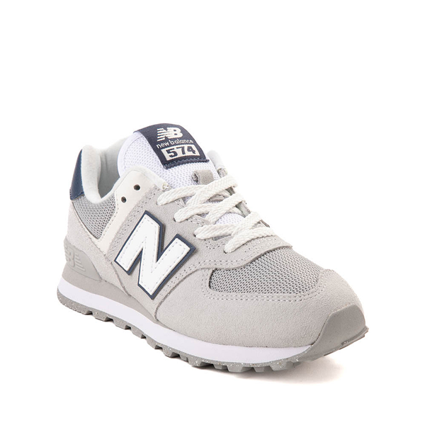 alternate view New Balance 574 Athletic Shoe - Big Kid - Brighton Grey / NavyALT5