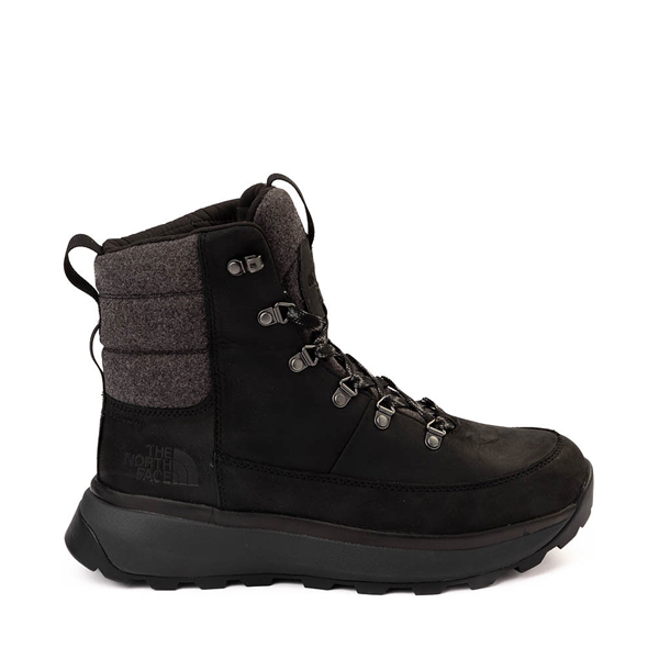 Mens The North Face Bergen Leather Waterproof Boot - TNF Black