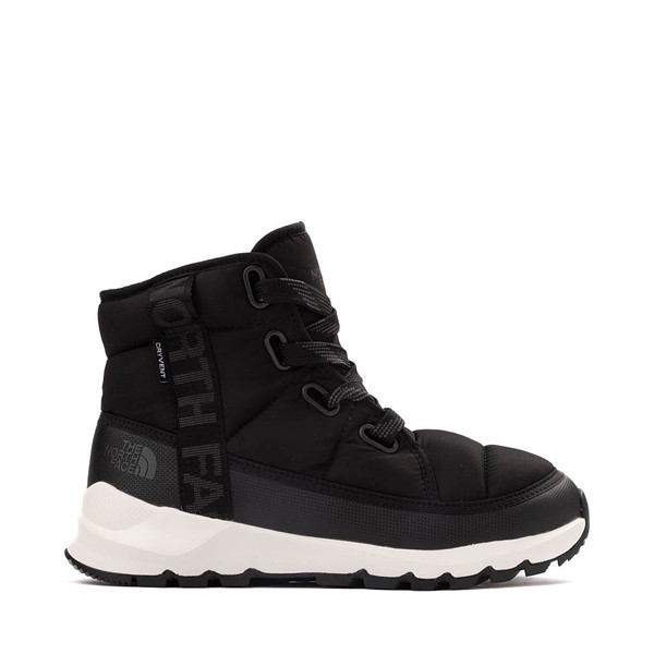 Womens The North Face Thermoball Luxe Boot Black Asphalt Gray