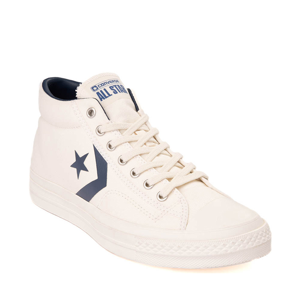 alternate view Converse Star Player 76 Mid Sneaker - White / NavyALT5