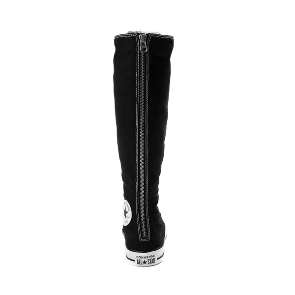 Converse knee high boots black best sale