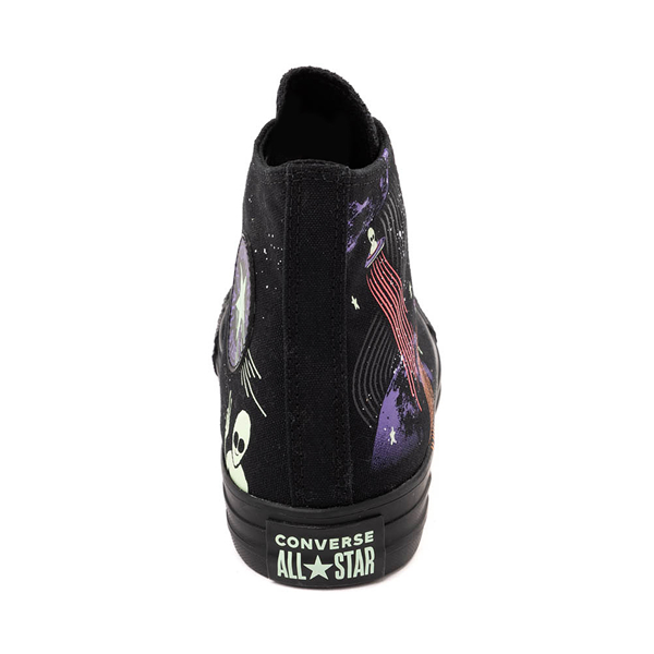 alternate view Converse Chuck Taylor All Star Hi Groovy Space Glow Sneaker - BlackALT4