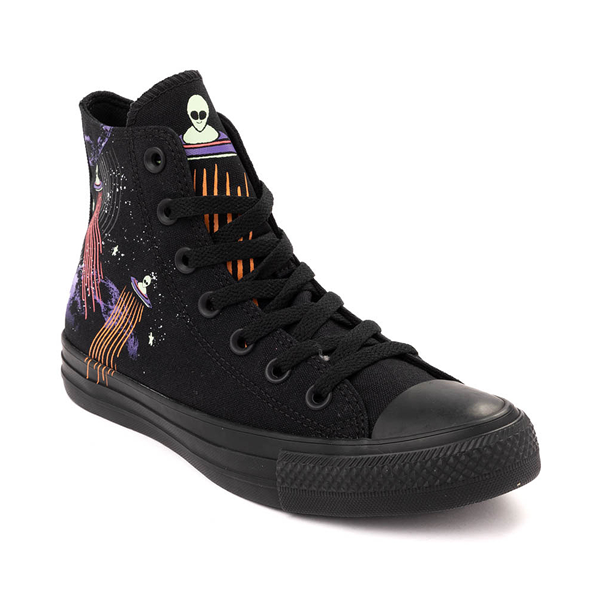 alternate view Converse Chuck Taylor All Star Hi Groovy Space Glow Sneaker - BlackALT5