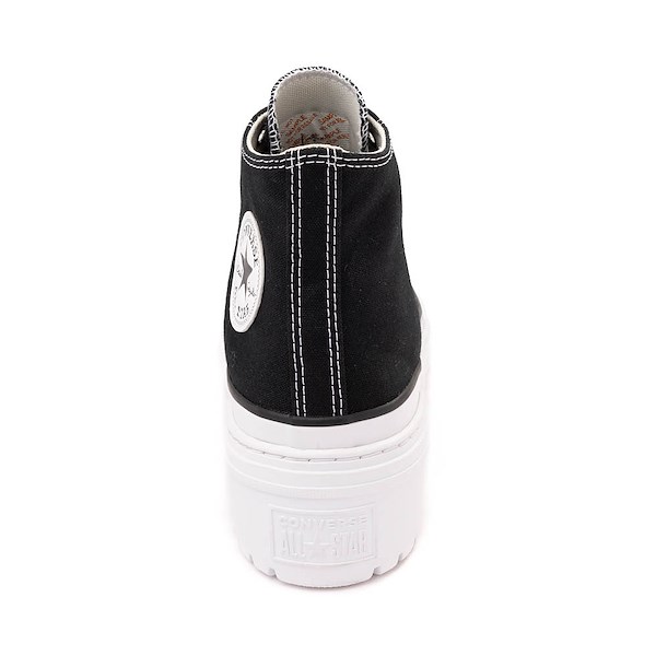 alternate view Womens Converse Chuck Taylor All Star Hi Lugged Heel Sneaker - BlackALT4