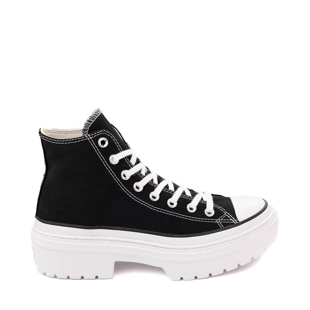 Womens Converse Chuck Taylor All Star Hi Lugged Heel Sneaker - Black