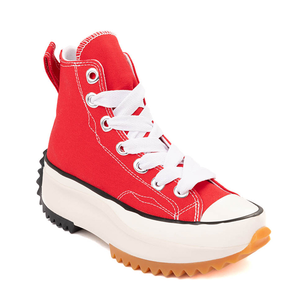 Converse Run Star Hike Platform Sneaker Red Sketch