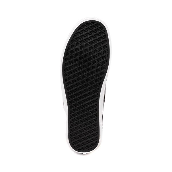 Vans Slip-On Checkerboard Skate Shoe - Black / Black