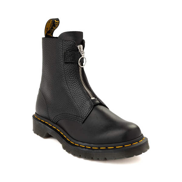 alternate view Womens Dr. Martens 1460 Front Zip Boot - BlackALT5