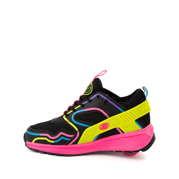 alternate view Heelys Force Skate Shoe - Little Kid / Big Kid - Black / Neon MulticolorALT1