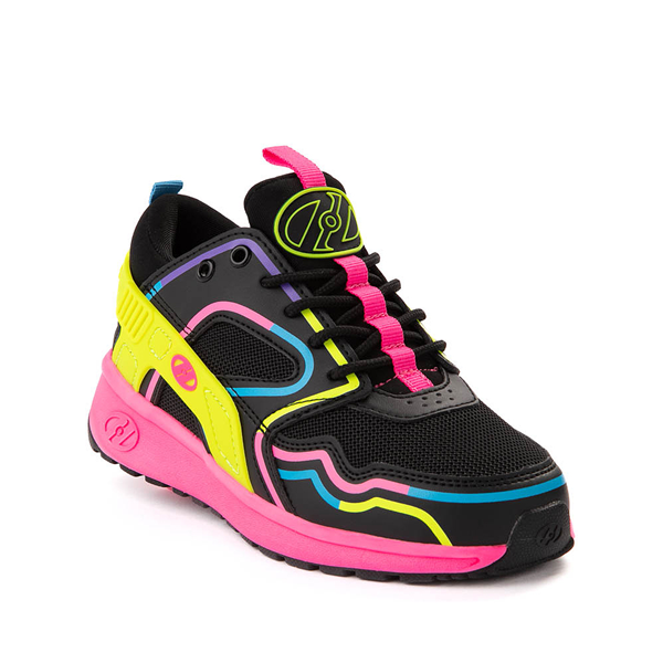 alternate view Heelys Force Skate Shoe - Little Kid / Big Kid - Black / Neon MulticolorALT5