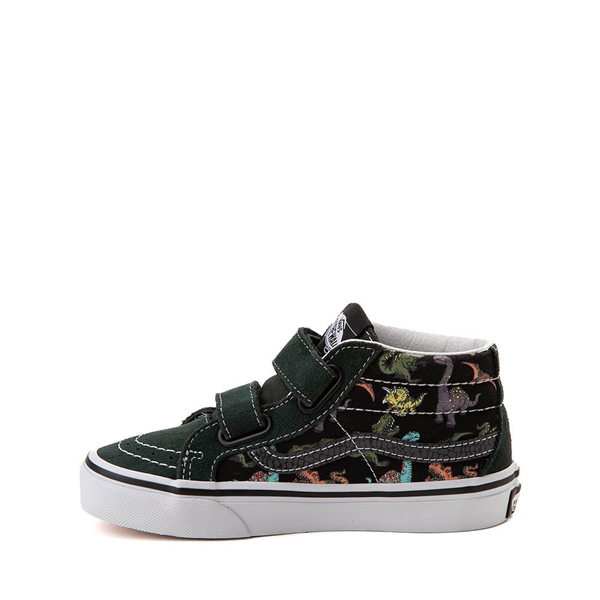 Vans Sk8-Mid Reissue V Glow Skate Shoe - Little Kid - Black / Dinosaur ...