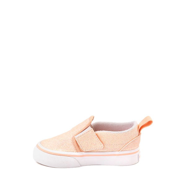 Vans Classic Slip-On V Glitter Skate Shoe - Baby / Toddler Apricot Nectar