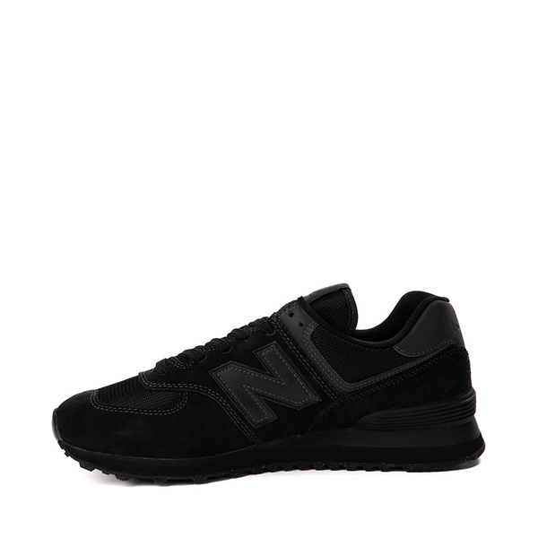 Mens New Balance 574 Athletic Shoe - Black Monochrome
