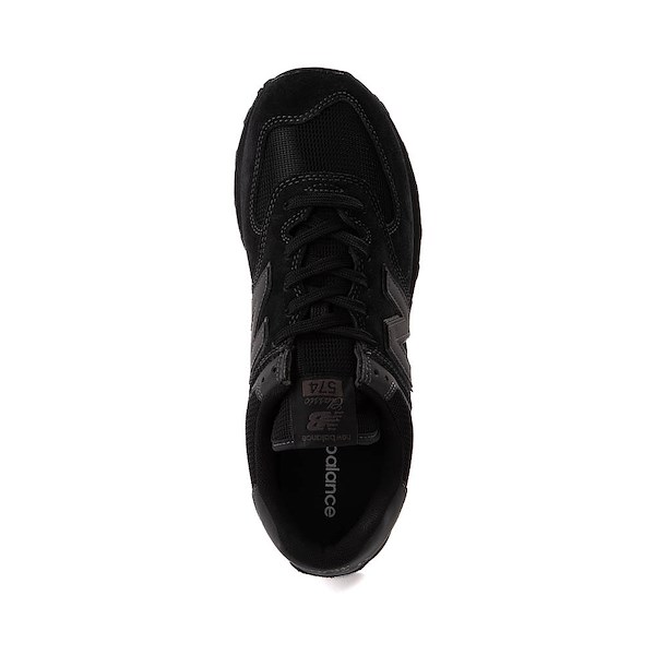 alternate view New Balance 574 Athletic Shoe - Black MonochromeALT2