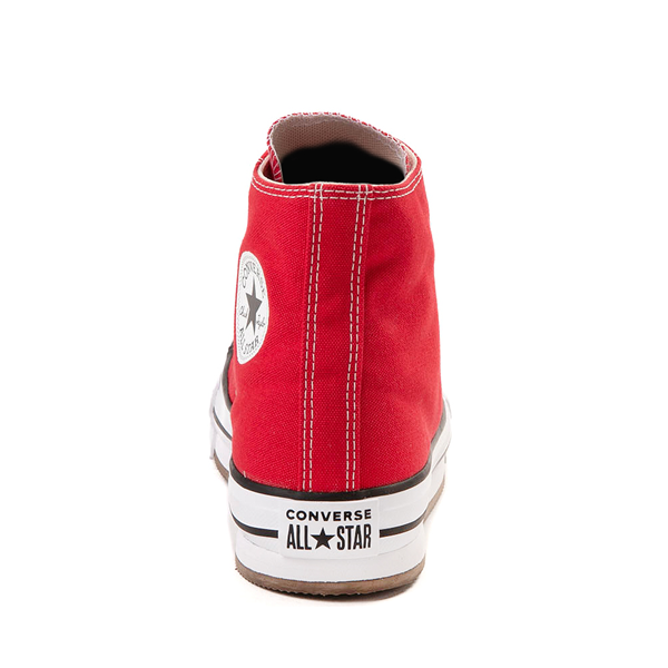 alternate view Converse Chuck Taylor All Star Hi Lift Sneaker - Big Kid - Red / WhiteALT4