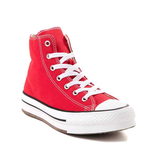 alternate view Converse Chuck Taylor All Star Hi Lift Sneaker - Big Kid - Red / WhiteALT5