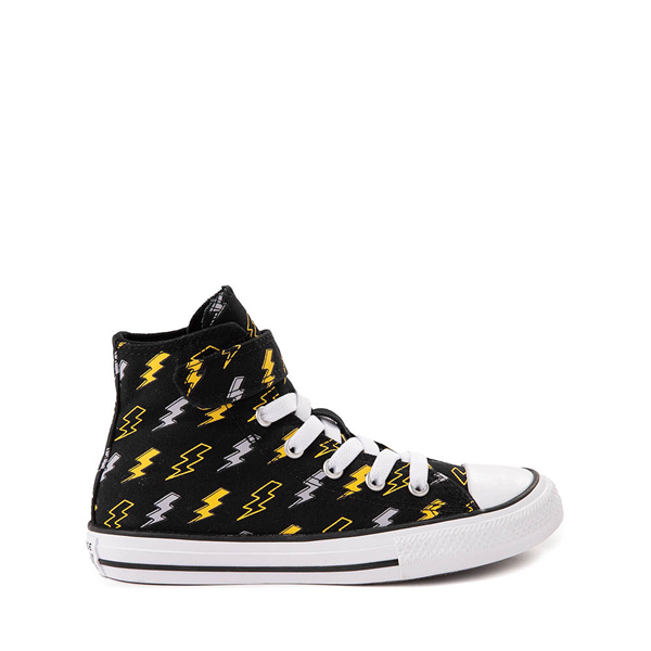 Converse Chuck Taylor All Star Electric Bolt Easy On High Top Sneaker Little Kid Black Golden Wren Ghost Town Journeys