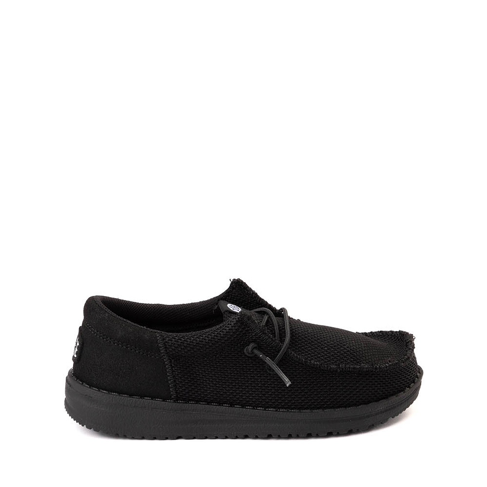 HEYDUDE Wally Funk Casual Shoe - Little Kid / Big Kid - Black Monochrome