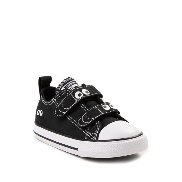 Converse Chuck Taylor All Star Eyes Easy On Low top Sneaker Baby Toddler Black Size 4 in Stock and Ready to Ship Gifts for Kids