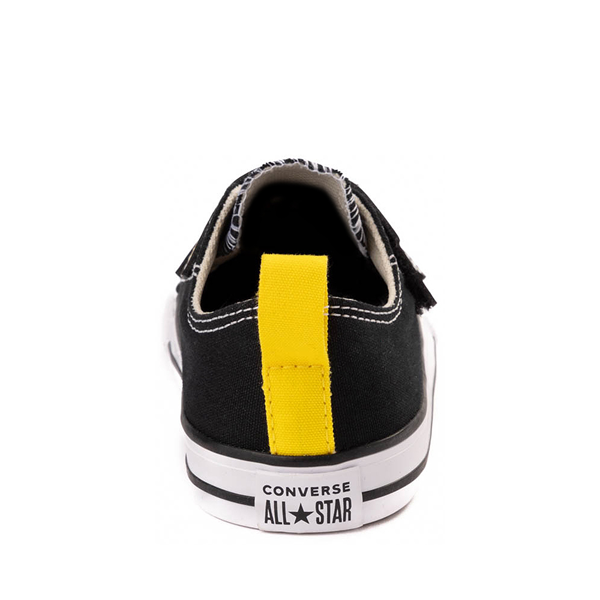 alternate view Converse Chuck Taylor All Star Electric Bolt Easy-On Low-Top Sneaker - Baby / Toddler - Black / Golden WrenALT4