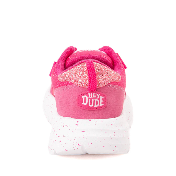 HEYDUDE Sirocco Alta Slip-On Sneaker - Baby / Toddler - Pink / Glitter Shine