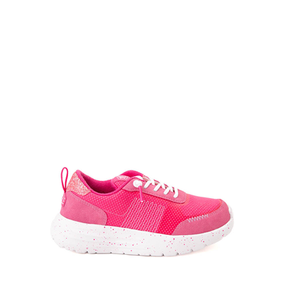 Main view of HEYDUDE Sirocco Alta Slip-On Sneaker - Baby / Toddler - Pink / Glitter Shine
