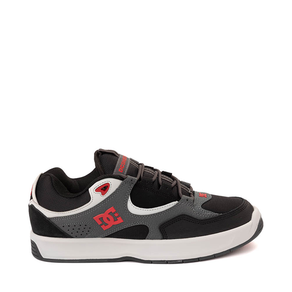 Mens DC Kalynx Zero Skate Shoe - Grey / Black Red