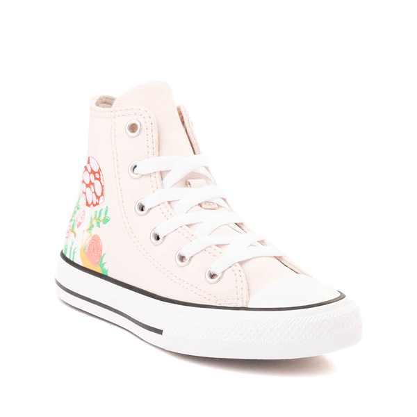 alternate view Converse Chuck Taylor All Star Hi Mushroom Garden Sneaker - Little Kid - Blush HushALT5