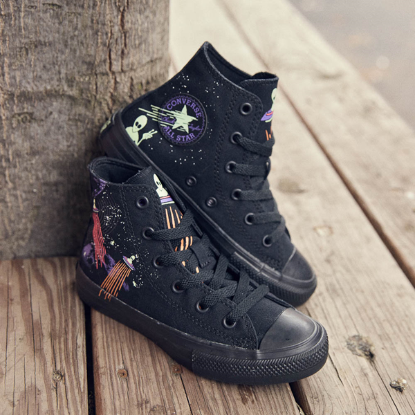 Converse Chuck Taylor All Star Hi Groovy Space Glow Sneaker Little Kid Black Journeys