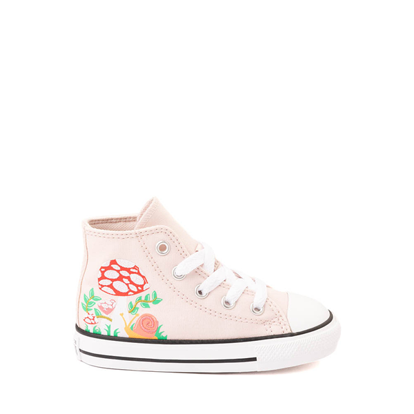 Converse Chuck Taylor All Star Hi Mushroom Garden Sneaker - Baby / Toddler - Blush Hush