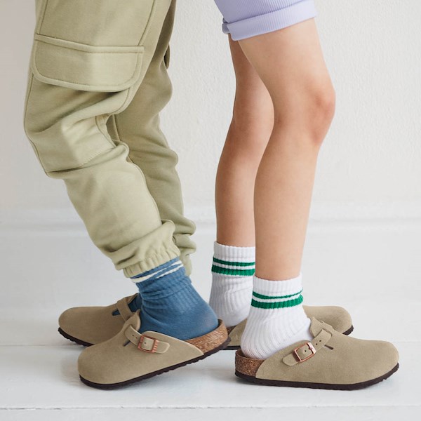Birkenstock Boston Clog - Little Kid - Taupe