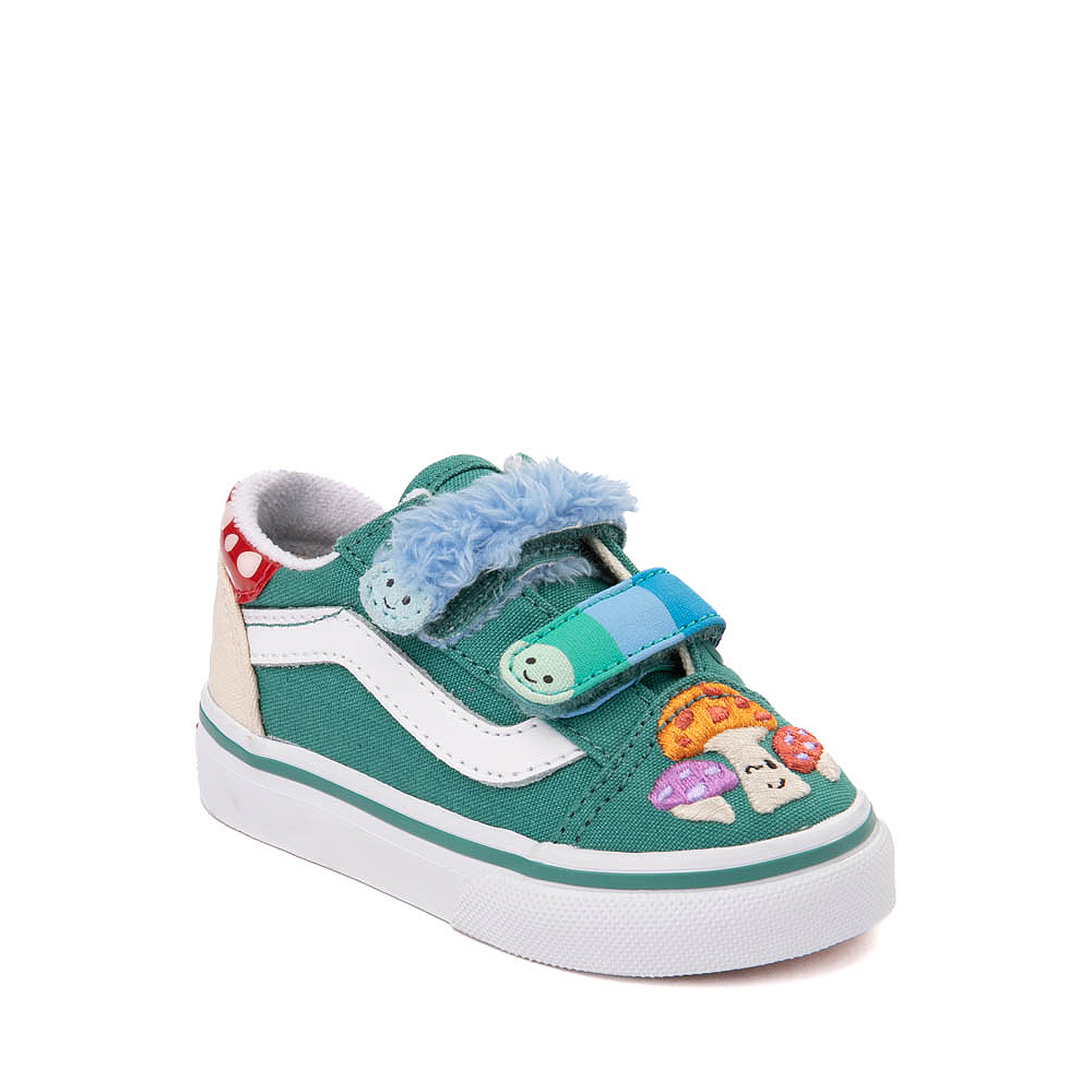 Vans Old Skool V Mushroom Skate Shoe - Baby / Toddler - Green | Journeys