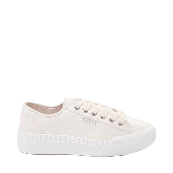 Womens Roxy Marina Plus Casual Shoe - White