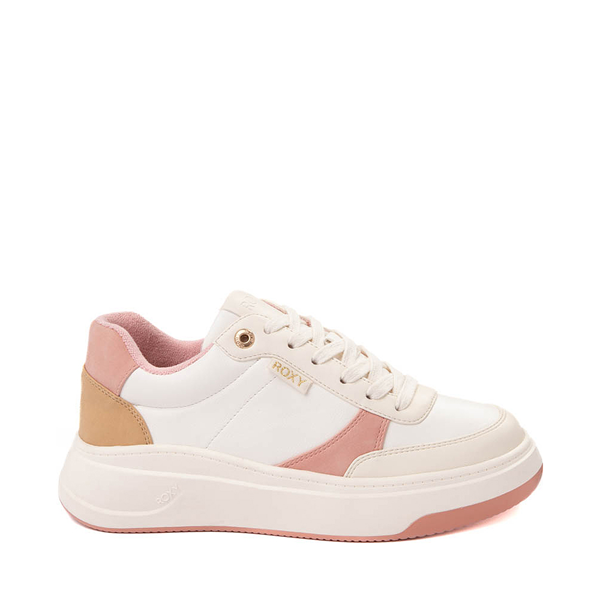 Womens Roxy Carver Sneaker - White / Multicolor